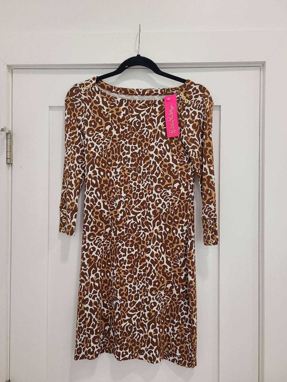 NWT Lilly Pulitzer Leopard Print Sophie Dress